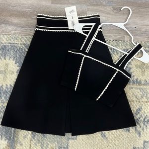Matching Sandro skirt set